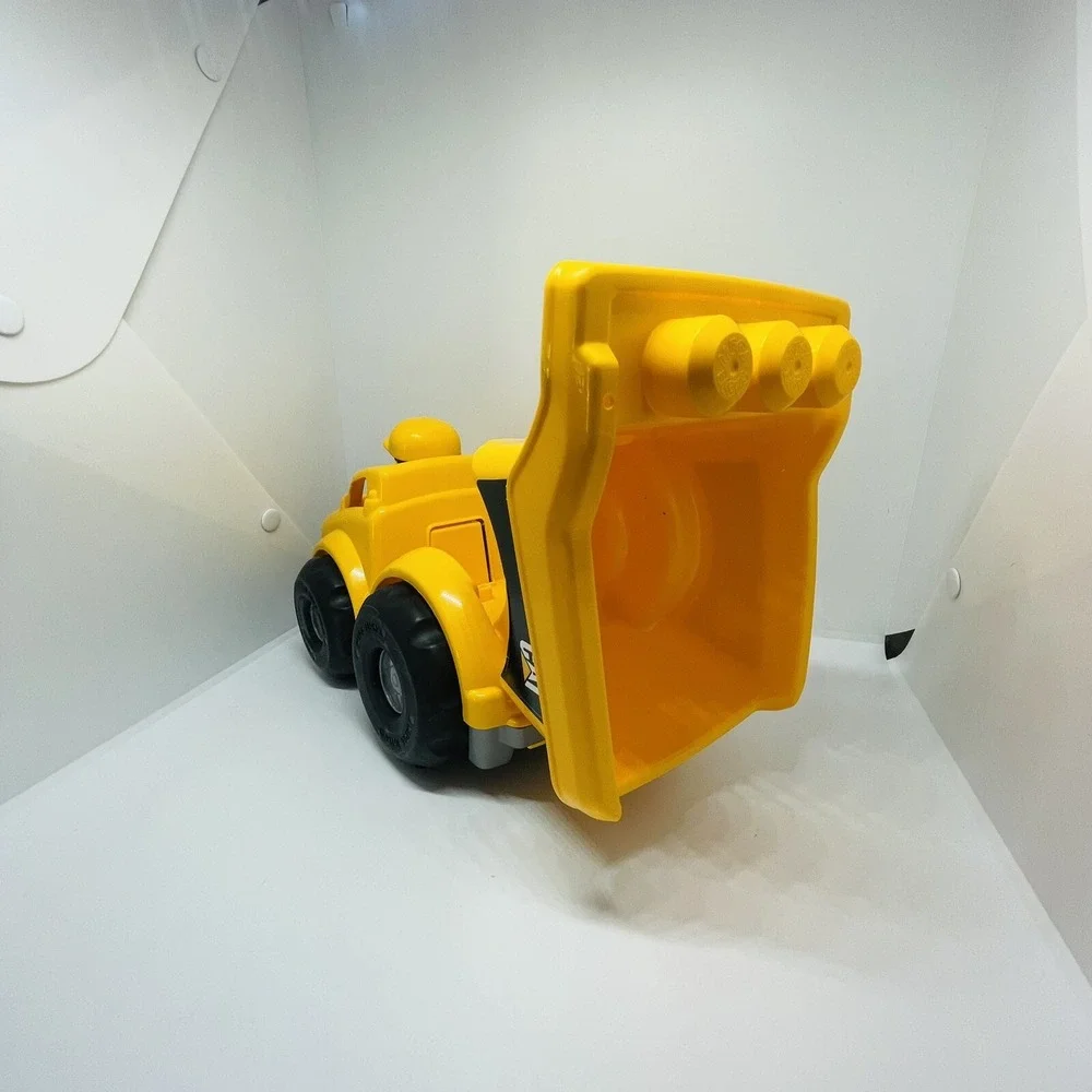Mega Bloks First Builders Caterpillar Dump Truck‎ Yellow & Black